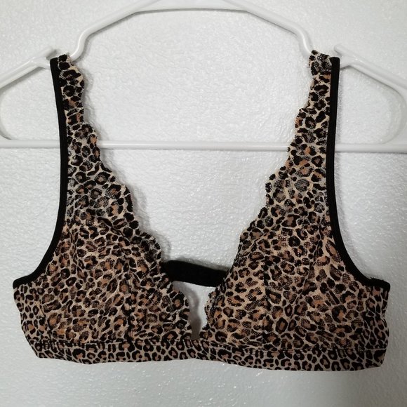 PINK Victoria's Secret Other - PINK Victoria's Secret Cheetah Bralette Size Small